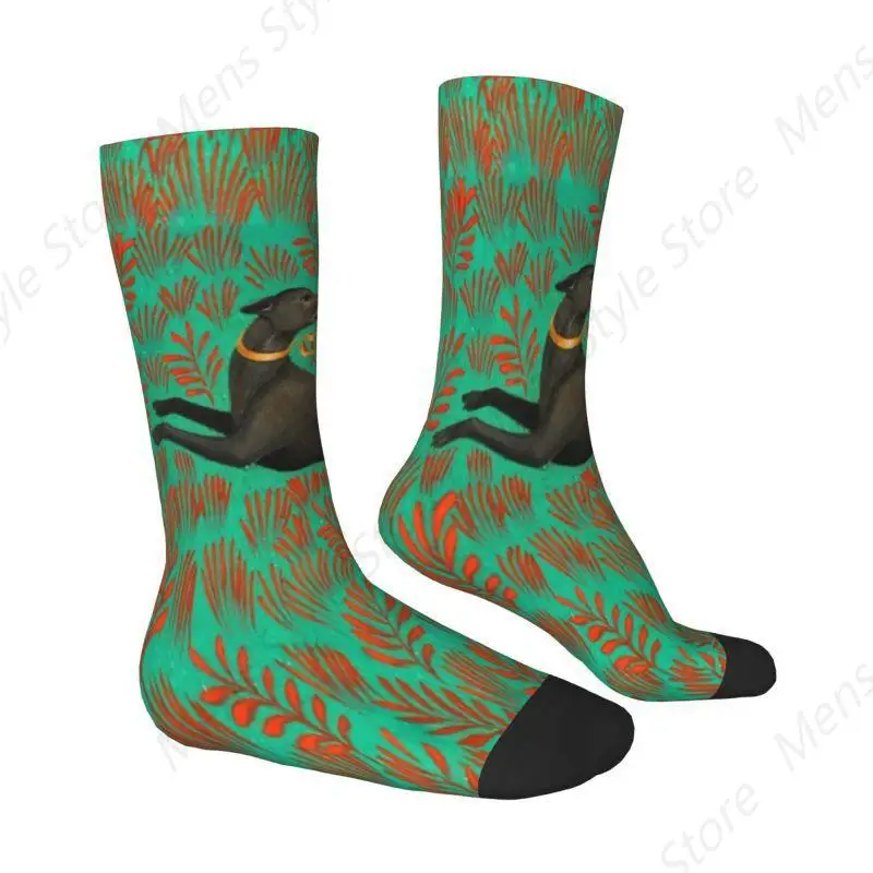 Sihthound Greyhound Flowers Art Dress Socks Men Women Warm Funny Novelty Dog Animal Crew Socks