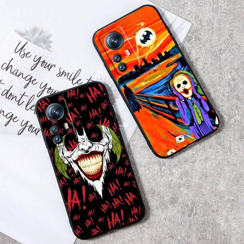 Villain The J-Joker Personality For Xiaomi Mi 14 13T 13 12T 12 11T 11i 11 10T 10 Pro Lite Ultra 5G Black Funda Phone Case