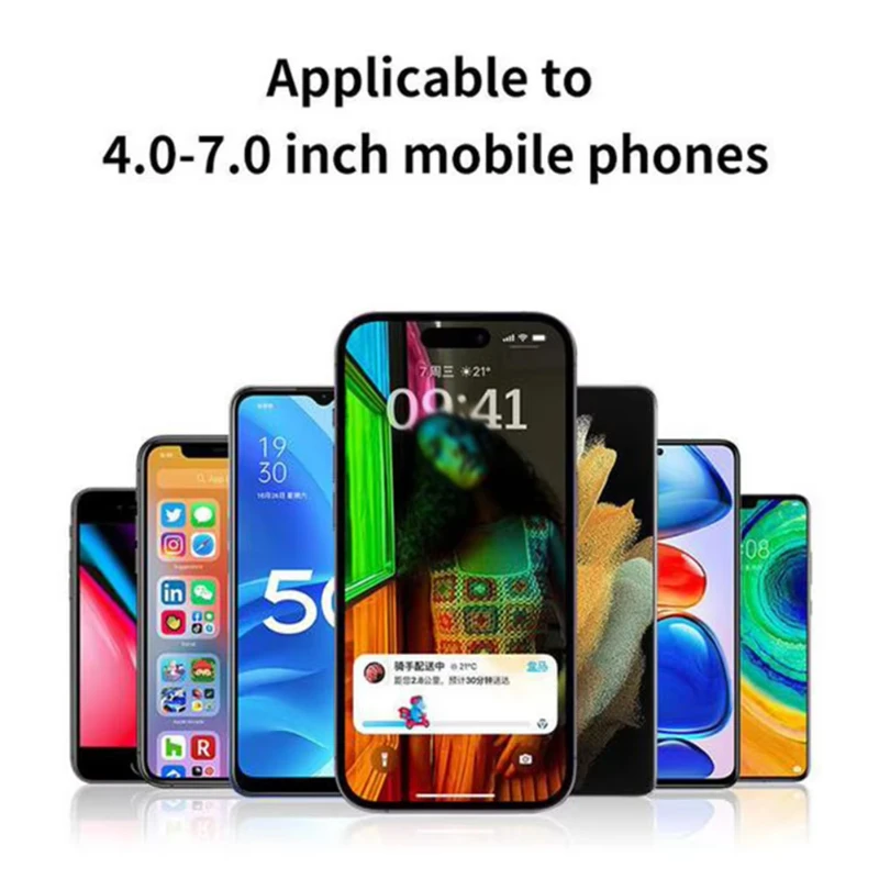 Novo suporte para telefone com pulseira 360 ° Pulseira esportiva universal rotativa para smartphone, braçadeira de corrida para caminhadas, andar de bicicleta