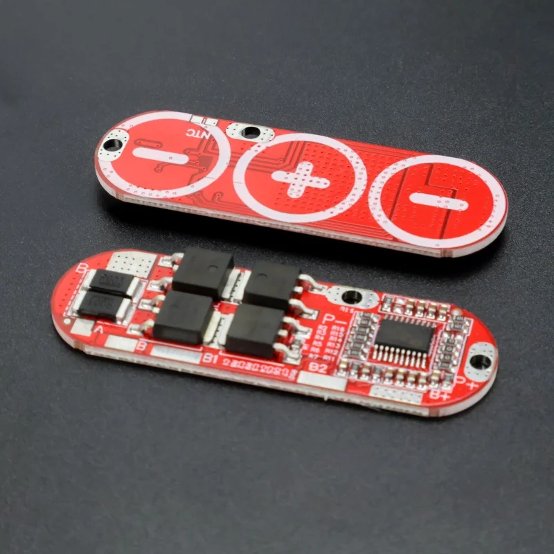 3S 4S 5S Li-ion LiPo LiFePO4 BMS 25A Battery Protection Board Balanced Charging Module for Power Tool Battery Pack