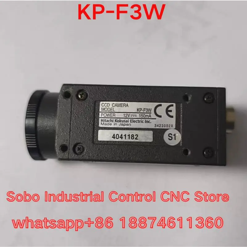 Second-hand Tested OK  HITACHI KP-F3W Industrial CCD Camera