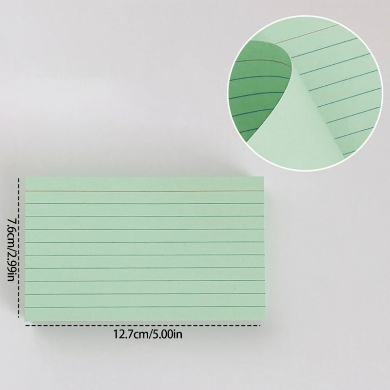 2025 ใหม่ 250 แผ่นบัตรบันทึกสีสันสดใสบันทึกกระดาษ 3x5 นิ้วสำหรับอุปกรณ์การเรียนสำนักงาน