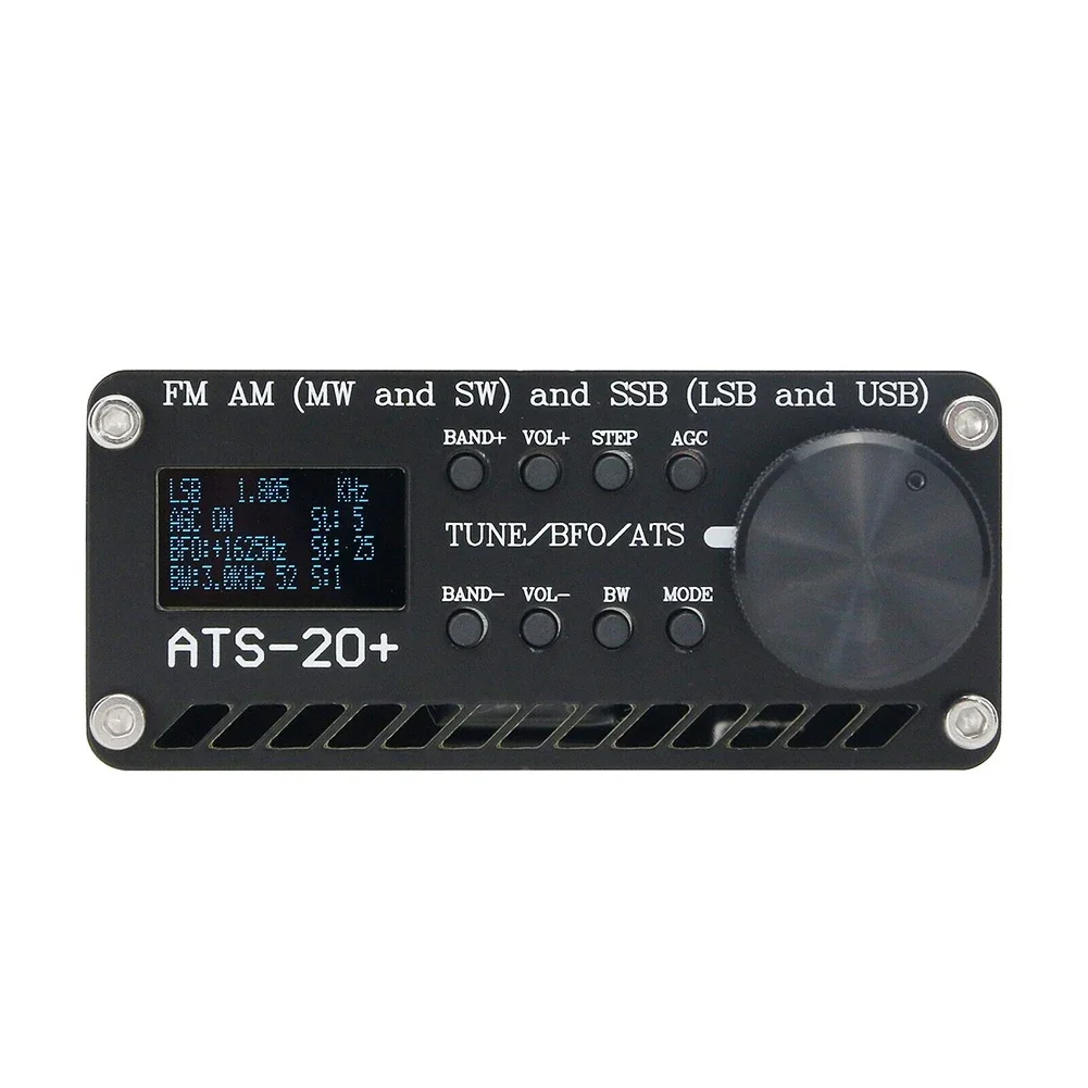 AM FM SSB Receiver 3.50*4.21*1.61 Inches ATS-20 Plus Radio Audio Bandwidth Filter Tuner Technology DAB Camping Use Home Audio view 5