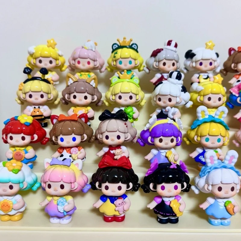 

Original Titi And Her Friends Series Mini Blind Box Collectible Figure Trendy Blind Box Toys Kawaii Figurine Desktop Ornament