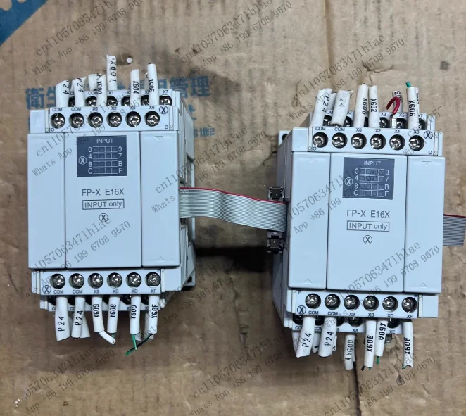 1-個の-plc-拡張モジュール、afpx-e16x、テスト済み、ok