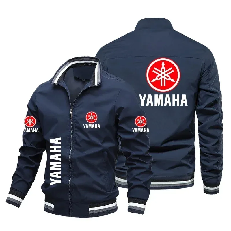 

Мотоциклетная куртка Yamaha Racing Team: повседневная модная спортивная одежда оверсайз для мотоциклистов
