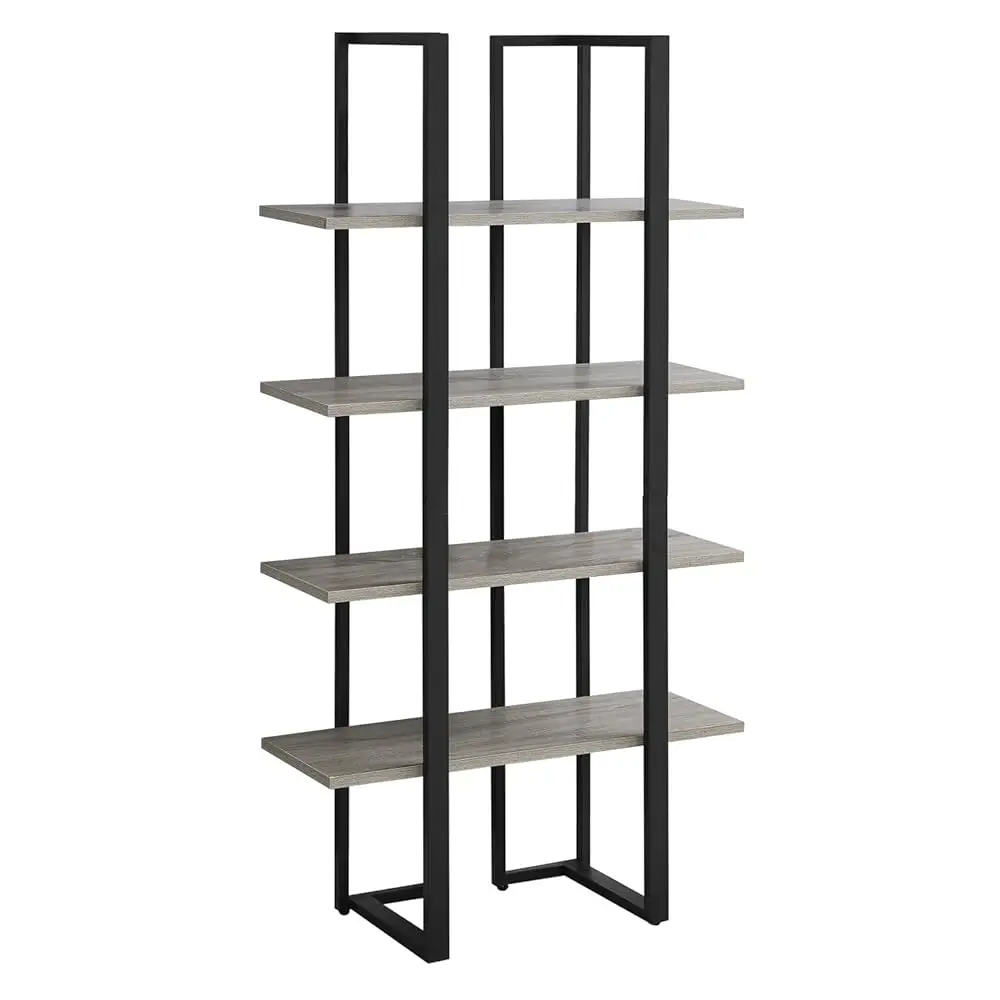 

I Bookcase-60 H Bla Metal, Dark Taupe