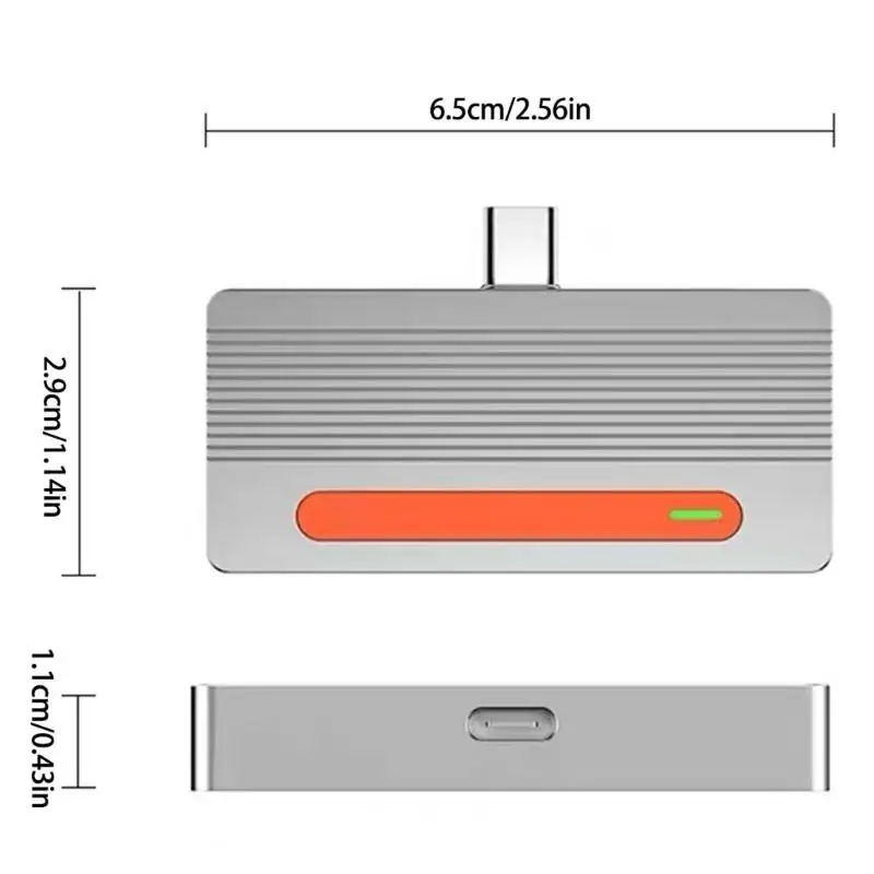 حاوية R53C USB C NVMe SSD، حافظة ألومنيوم بسرعة 10 جيجابت في الثانية لمحركات أقراص PCIe 2230، إعدادات سهلة بدون محرك إخراج فيديو #6