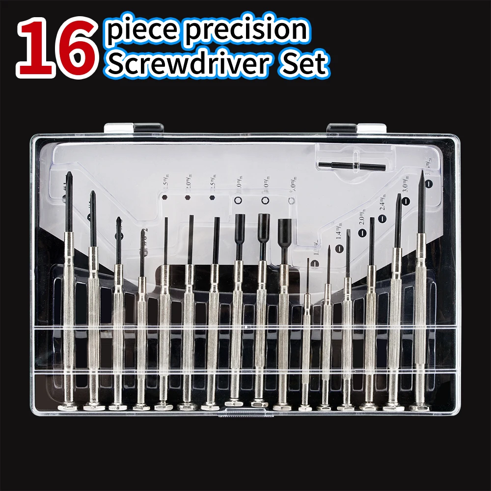 Precision Screwdriver Set for Watch Repair Anti Rust Corrosion Resistant Durability Equipment Repair Tools for Glasses