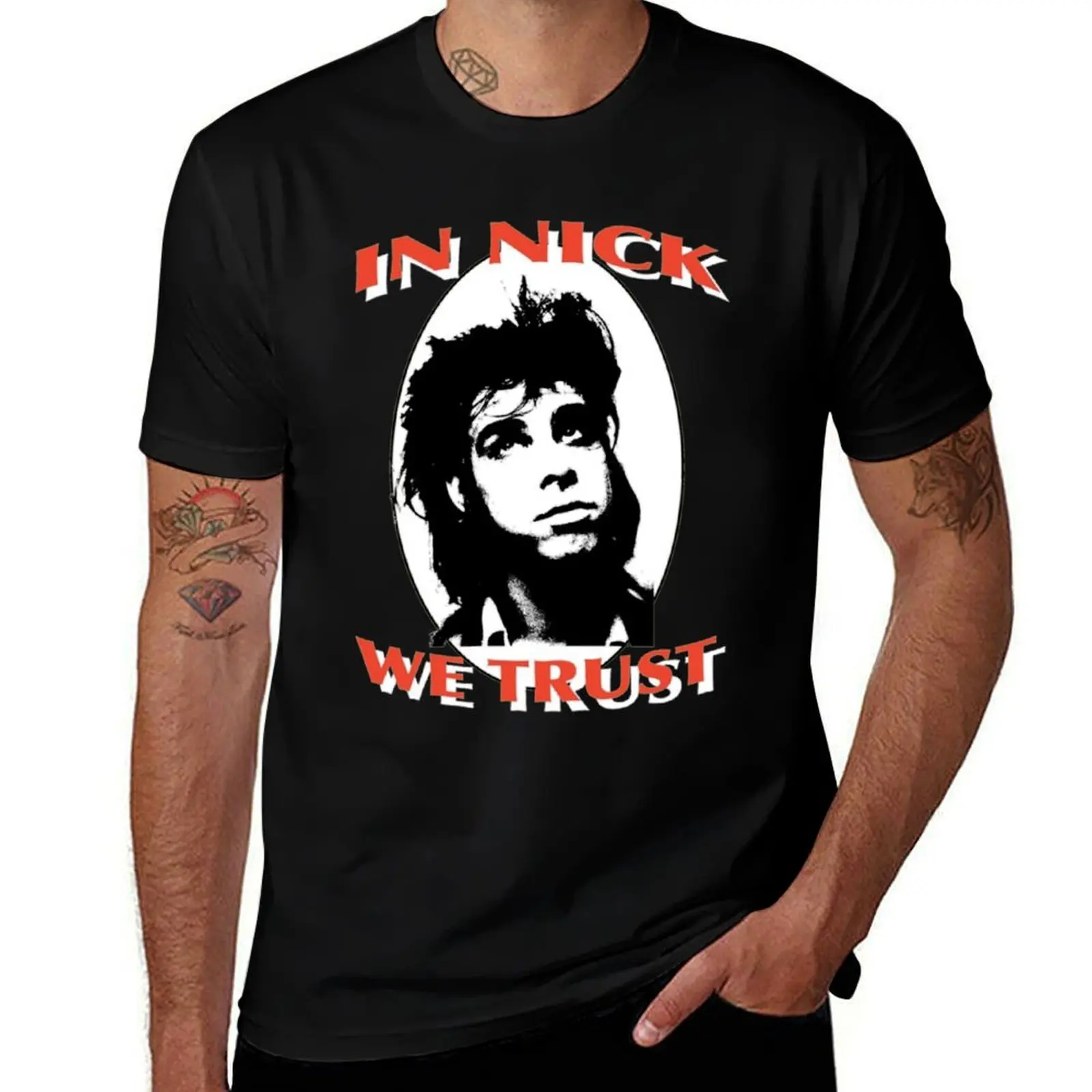 

In Nick We Trust gift lo T-Shirt Everyday Wear Basic Short Sleeve Top