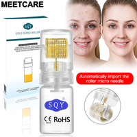 Derma Roller 192pin Needle Cold Plasma Hydra Microneedle Pen Titanium Micro Needle Dermaroller  Anti Acne Aging Face Injection