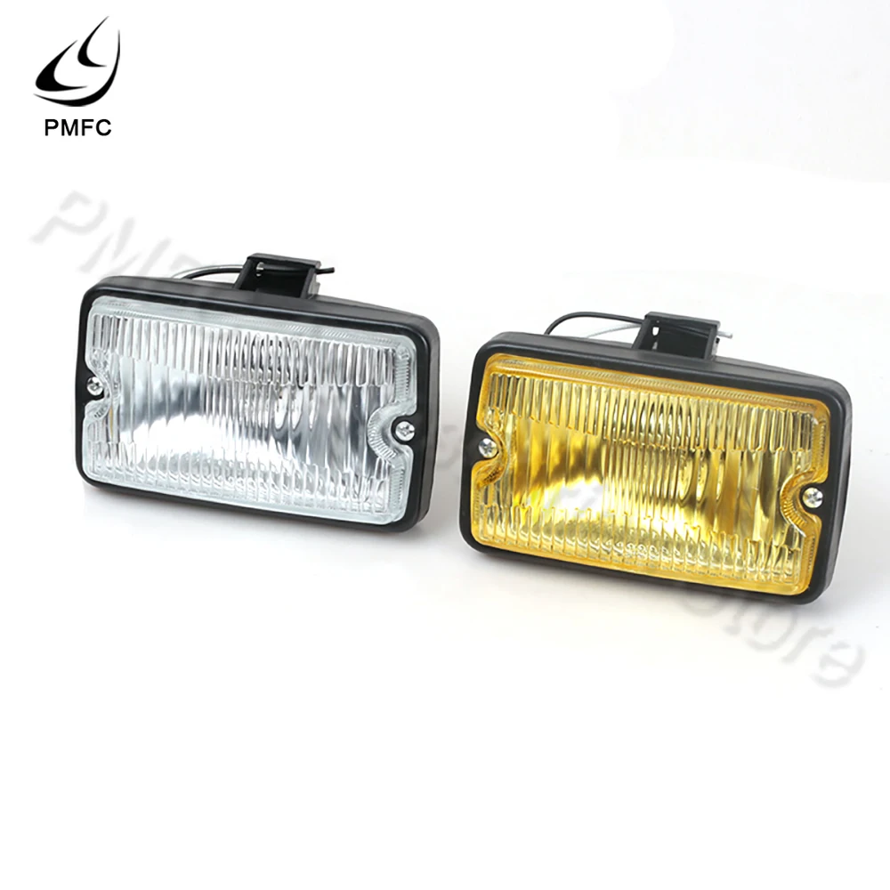 PMFC Car Front Fog Light Fog Lamp DRL Driving Lamp Spotlight Spotlamp Car Light For PEUGEOT 205 GTI CTI 106 306 Mi16 H3