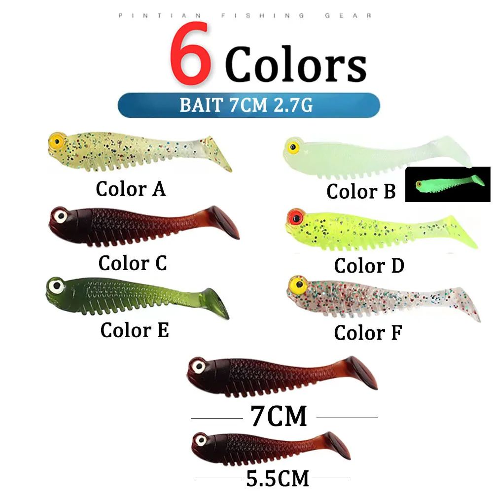 

5Pcs/Set Saltwater Soft Lure Carbon Steel Mackerel Feathers Bass Cod Lure Luminous Sabiki Rigs String Hooks Fishing Wire No.0-4