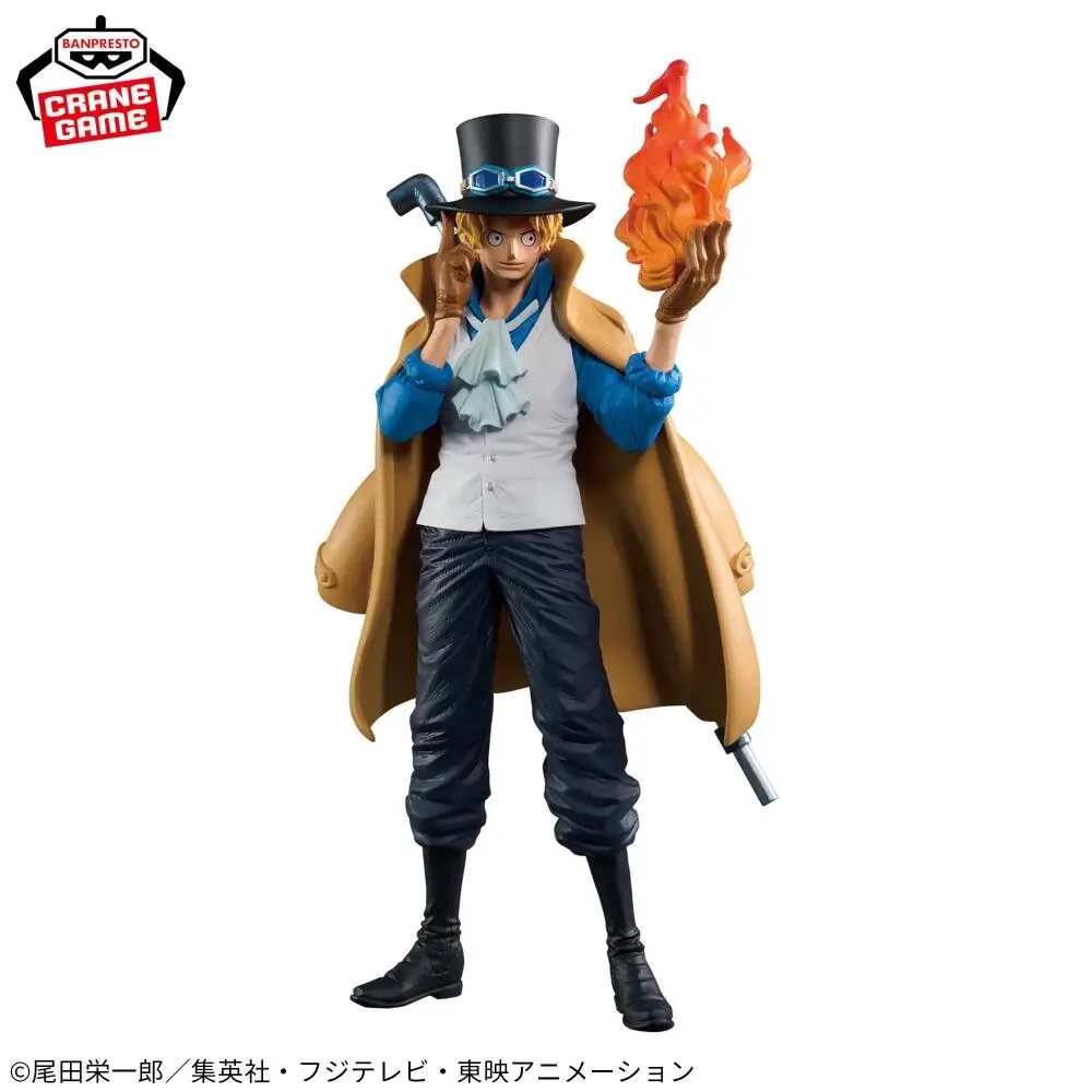 Официально лицензированная фигурка BANPRESTO KING OF ARTIST Sabo, аниме-модель, цельная фигурка, натуральная игрушка