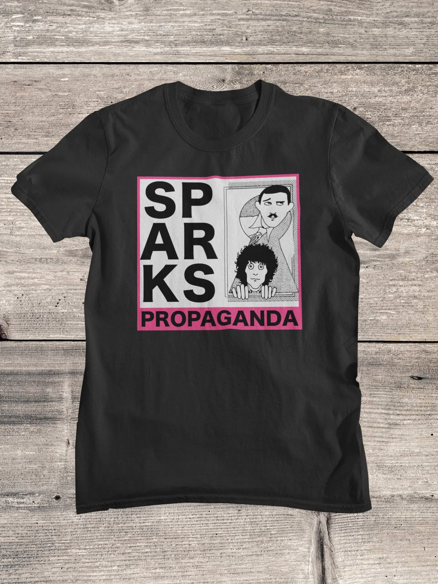 Sparks T Shirt Band Art Pop Rock Glam Electronic Synth