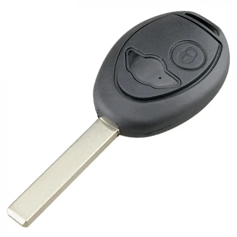 2 Buttons Car Remote Key Shell Case Replacement for MG Mini Cooper R53 R50 S Land Rover 75 Z3 Z4 X3 X5 e46 e39 e36 e34