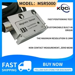Magnetic grid reading head MSR5000 magnetic grid ruler grating ruler reading head magnetic Shan displacement measurement sensor