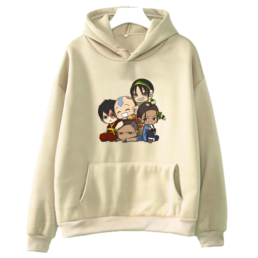 Avatar The Last Airbender Hoodie for Autumn/Winter Fleece Soft Sweatshirt Manga with Hooded Clothes Comfortable Ropa Mujer Hoody