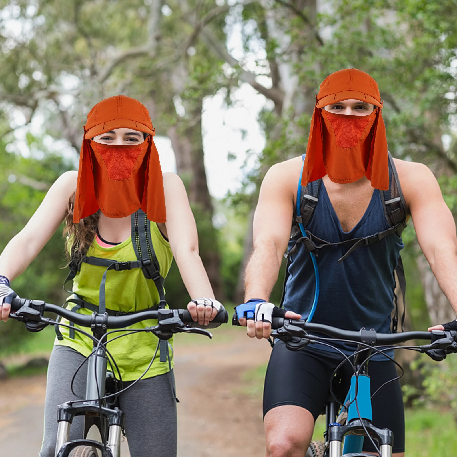 

Sun Visor Fishing Hat Neck Shade Protector Outdoor Cycling Cap with Flap Sunshade Summer