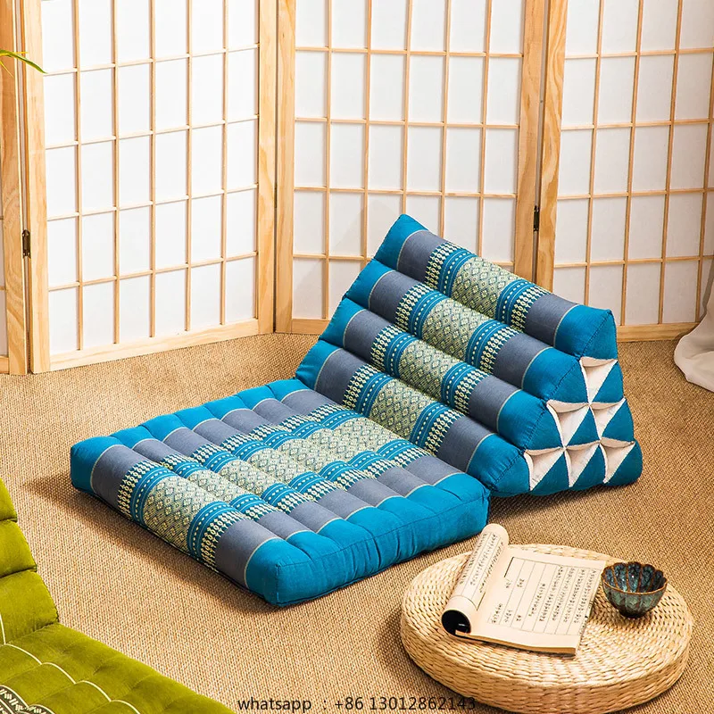 Cojín Triangular sofá almohada respaldo grande