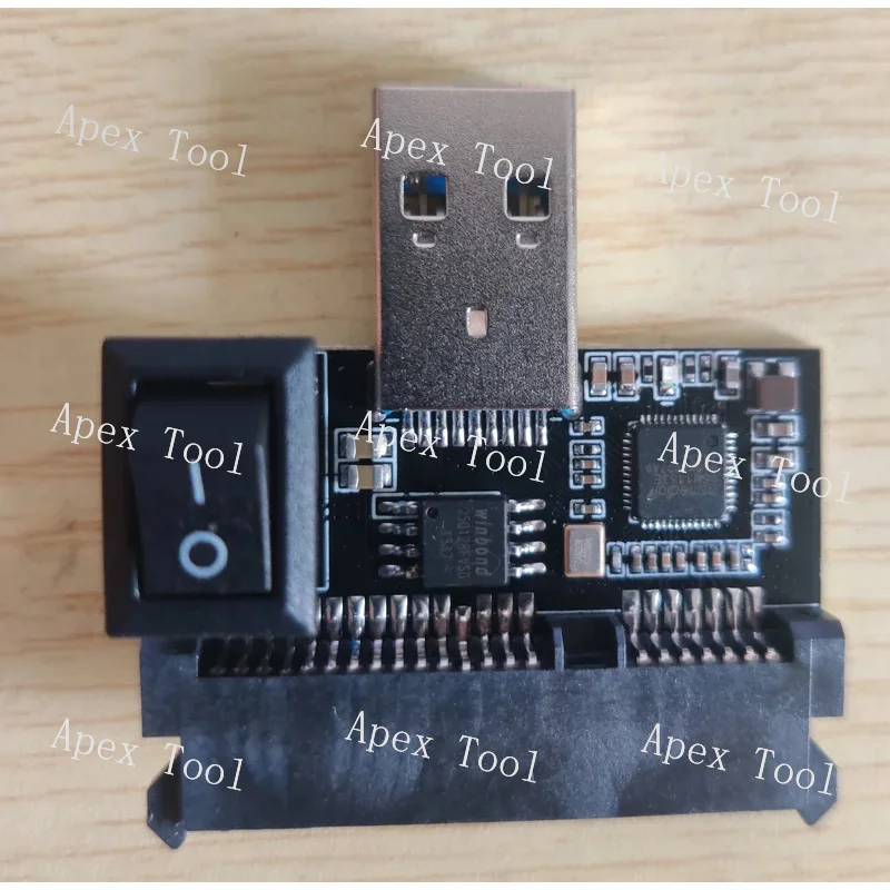 ASM1153E SSD Card, SATA HDD to USB Adapter Board, SSD Mass Production Repair Tool