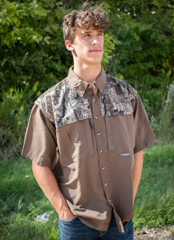 

Quick Dry Camouflage Shirt Outdoor Breathable Long Sleeve Short Sleeve Tactical Rabbit Standard Fit Printed Youth Fashion Summer