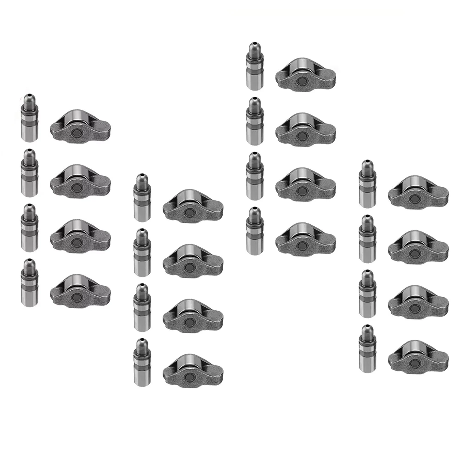 16 Set Rocker Arms & Valve Lifters 12565203 Replacement Parts For Buick For Cadillac For Chevrolet For Pontiac Car Accessories