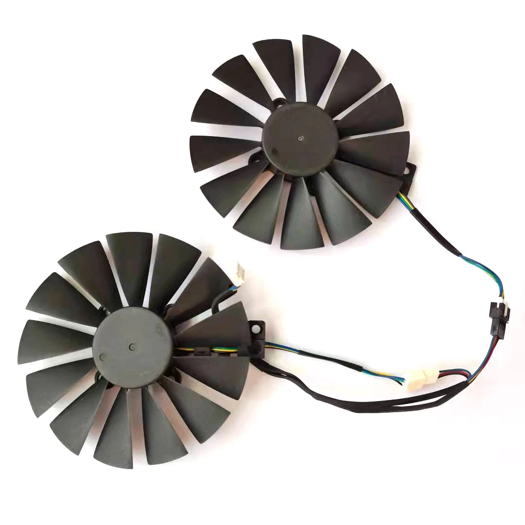 T129215SM 2 teile/los 4pin 95mm für ASUS ROG STRIX Dual RX 470 570 AMD RX470 RX570 GTX1050TI 1080TI Grafiken karte Fan