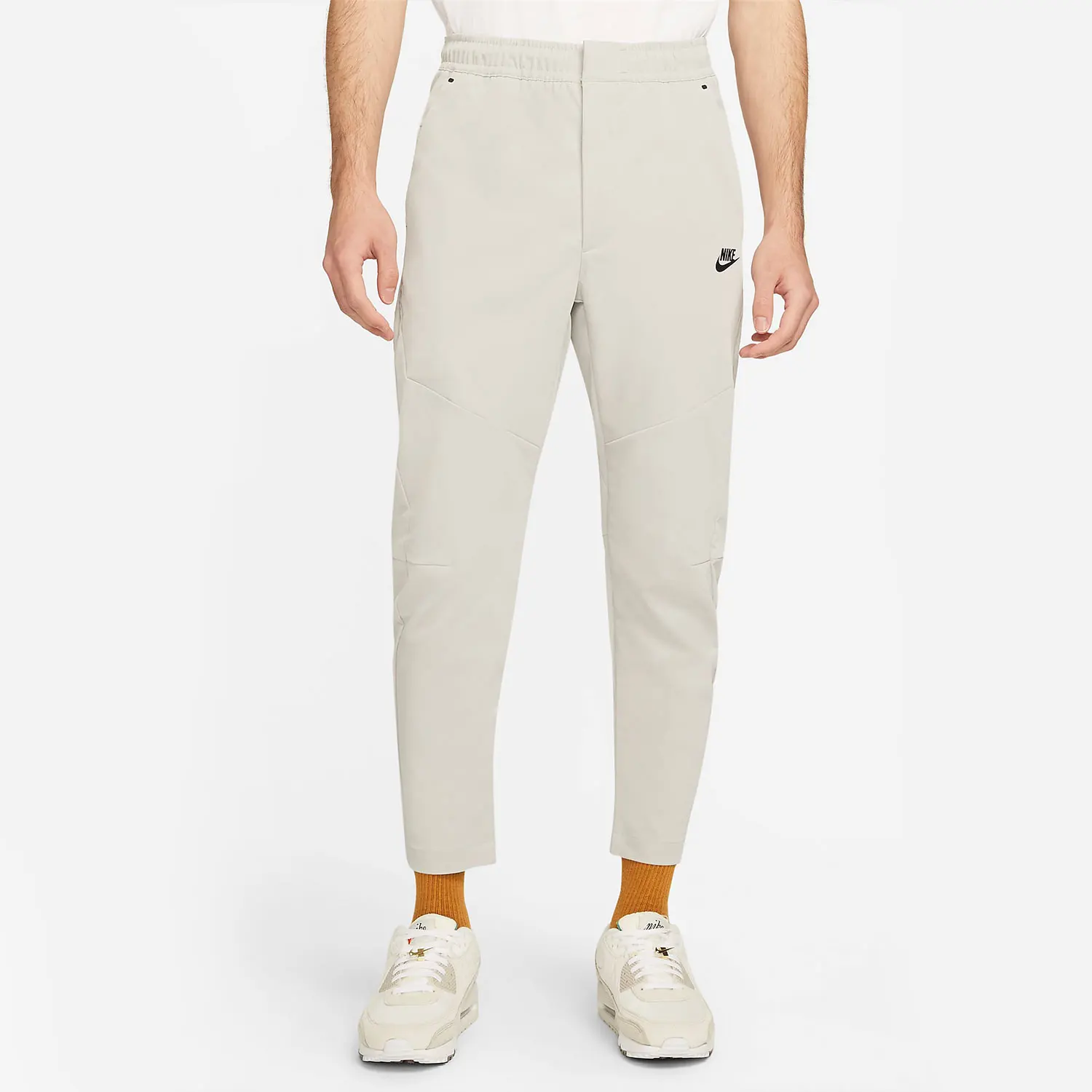 Nike genuine men's comfortable woven lace up mid waist casual sports pants DH4225-012
