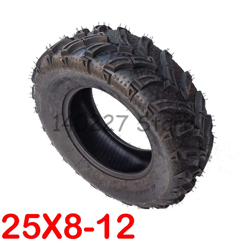 12 inch Tyre AT 25x8-12 25X10-12 Tire four wheel vehcile off road motorcycle For Chinese 150cc 200cc 250cc Big ATV Wheels Rims