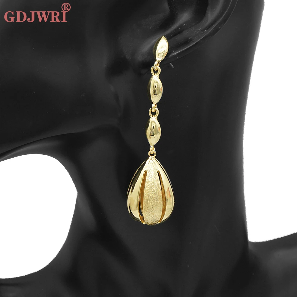 

Fashion Jewelry 2022 Long Drop Dangle Copper Women's Earrings Exquisite Jewelry Round Ball For Wedding Party Daily Wear