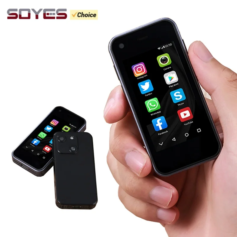 هاتف ذكي SOYES XS13 Pro Mini 3G مقاس 2.5 بوصة 2 + 16 جيجابايت أو 1 + 8 جيجابايت MTK6580 كاميرا 5 ميجابكسل بطاقة SIM مزدوجة من النوع C جيب هاتف محمول يعمل بنظام أندرويد