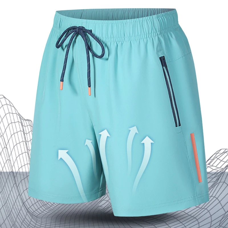 2024 New Summer Sports Shorts Men Running Brand Boardshorts Breathable Casual Shorts Male Comfortable Mens Shorts Bermuda Beach