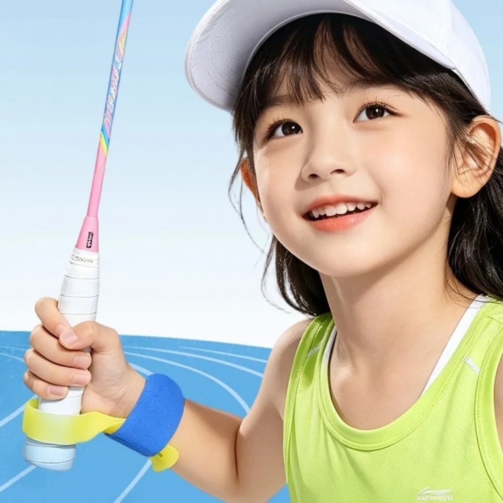 Easy to Install Badminton Grip Help Lightweight Posture Correction Badminton Training Aid Comfortable to Hold Racket Grip Help