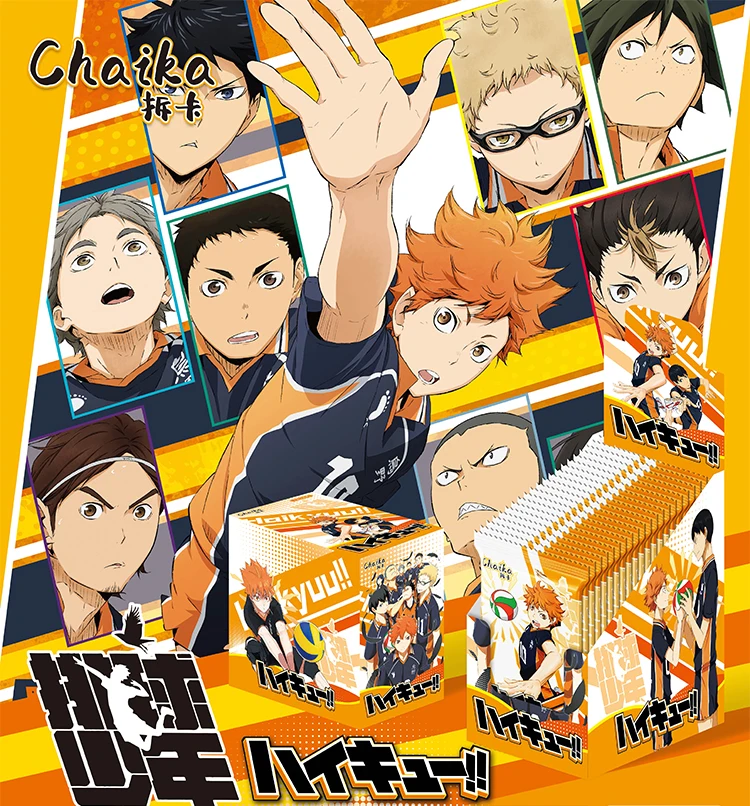 New CK Haikyuu!! Collection Card Oikawa Tooru Iwaizumi Hajime Koutarou TCG CCG Booster Box Table Playing Game Card Kid Toy Gift