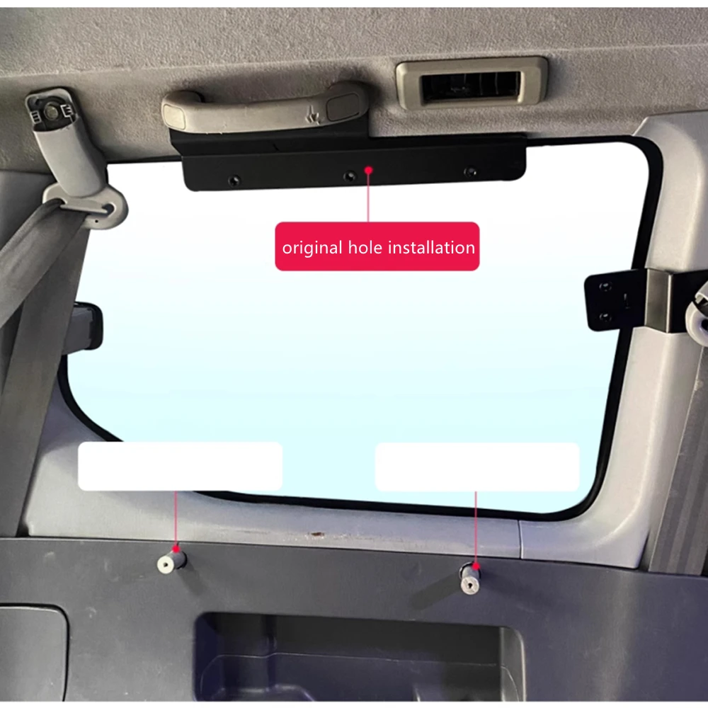 Organizer Debris Racks For Toyota Prado J90 J95 Land Cruiser LC90 LC95 1996-2002 5-door Trunk Window Molle Panel Cargo view 3