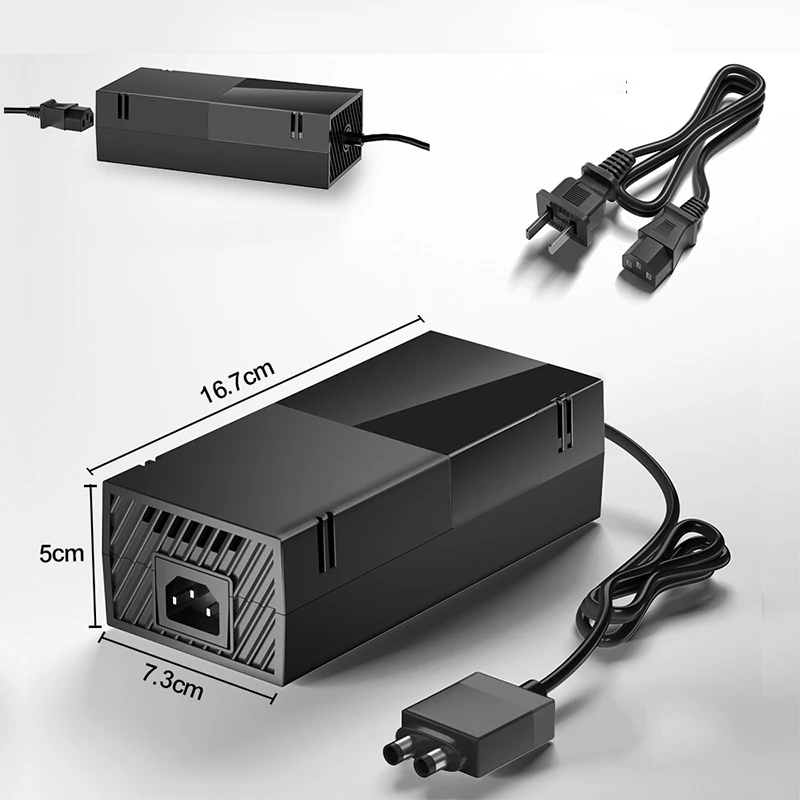 Imagem -06 - Carregador de Substituição com Cabo Plug Eua para Xbox One Adaptador de Energia Fonte de Alimentação 100240v