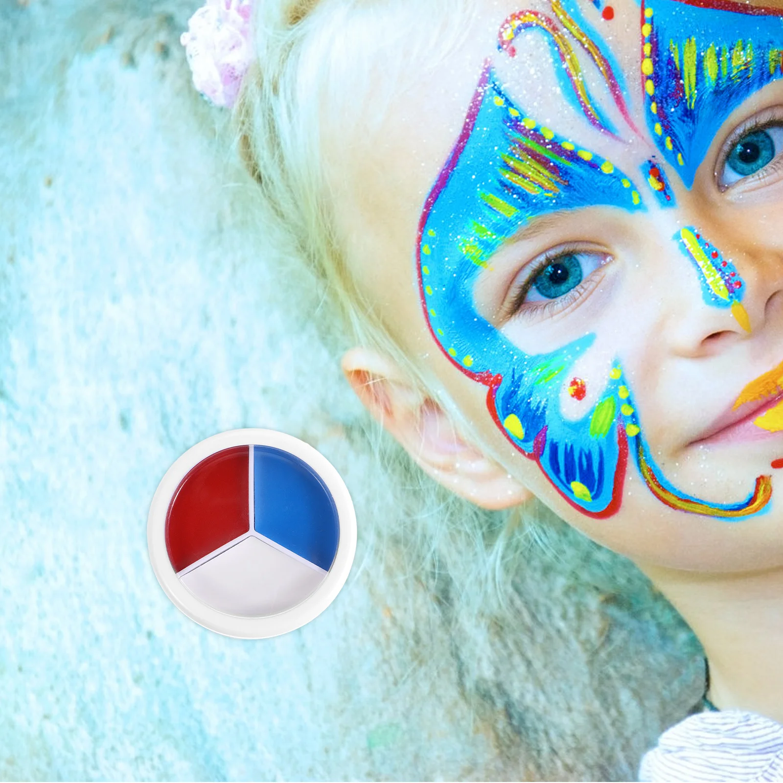 

Face Paint Clown Set Complete Color Assortment Dry Fast Long Lasting Safe Skin Halloween Party Body Makeup Pigment