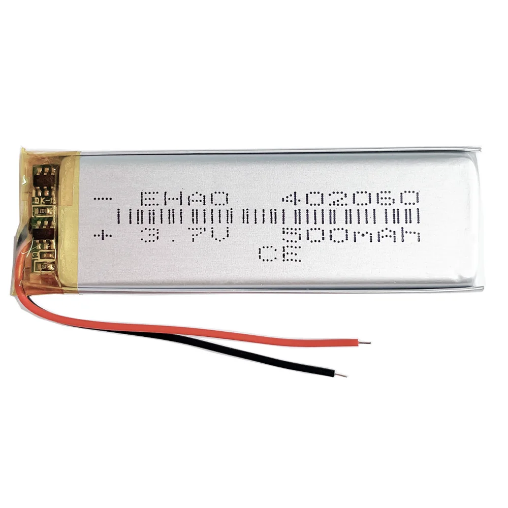 3.7V 500mAh Lipo polimerowy akumulator litowy do MP3 MP4 GPS DVD rejestrator Bluetooth zestaw słuchawkowy e-book kamera 402060