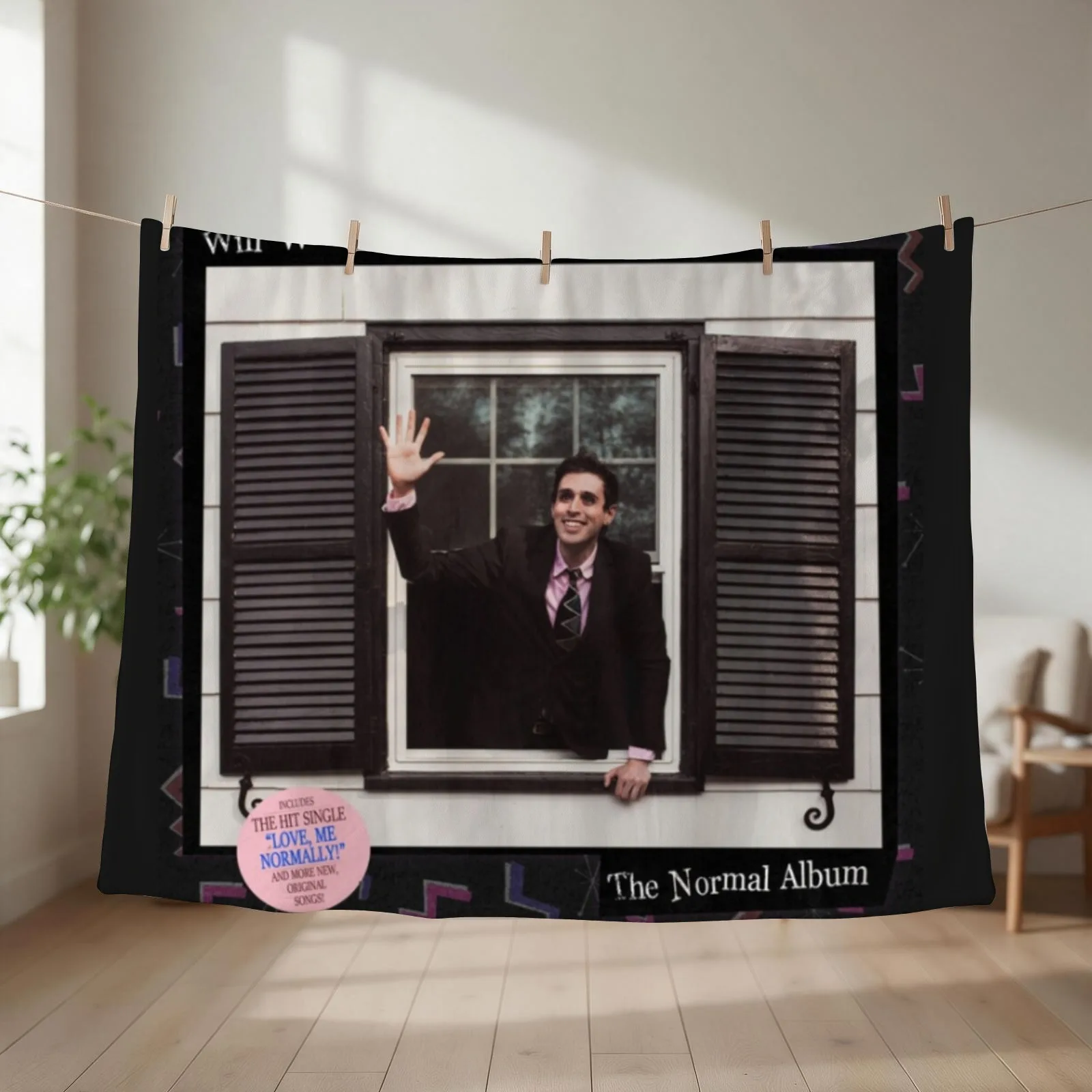 will wood: the normal album Throw Blanket Blankets For Sofas Vintage Kid'S Luxury Designer Blankets