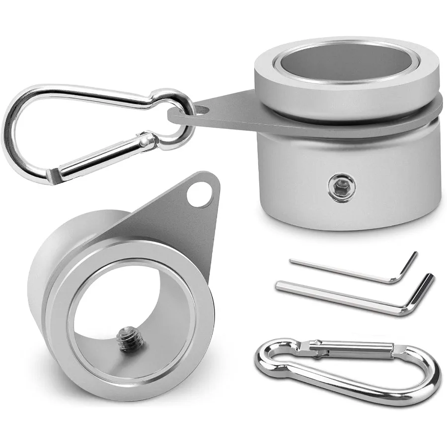 

Вращающееся на 360° монтажное кольцо с защитой от обертывания для флагштока с вращающимися зажимами и карабином Идеально подходит для наружных украшений и вывесок