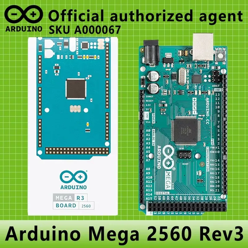 

Arduino Mega 2560 Rev3 A000067 Оригинальный итальянский продукт, микроконтроллер atmega2560