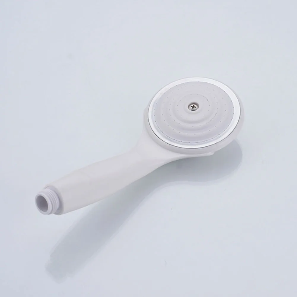 Nozzle Shower Head Compact Design Handheld Simple White Small Waist Design For Low Water Pressure High Quality