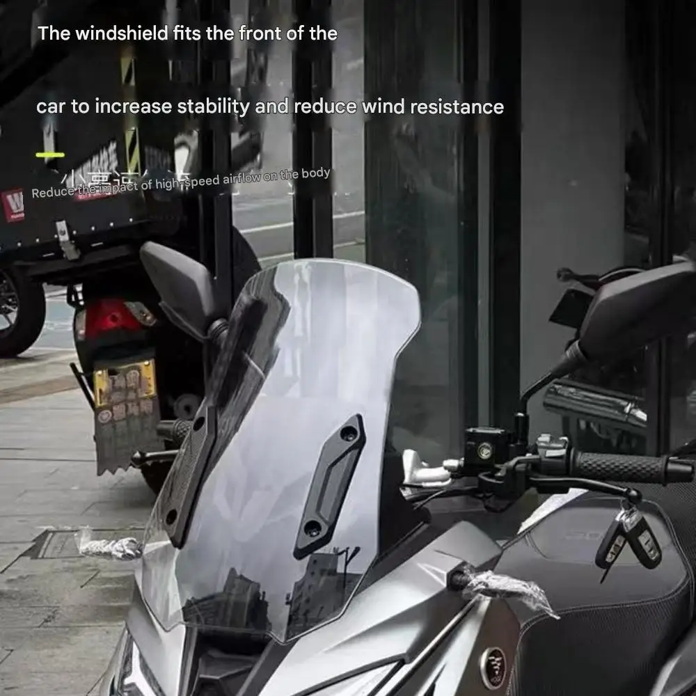 For VOGE SR1 125 ADV SR150S Voge sr150 Motorcycle Windshield Heightened Windshield SR 1 ADV Windshield Modification Accessories