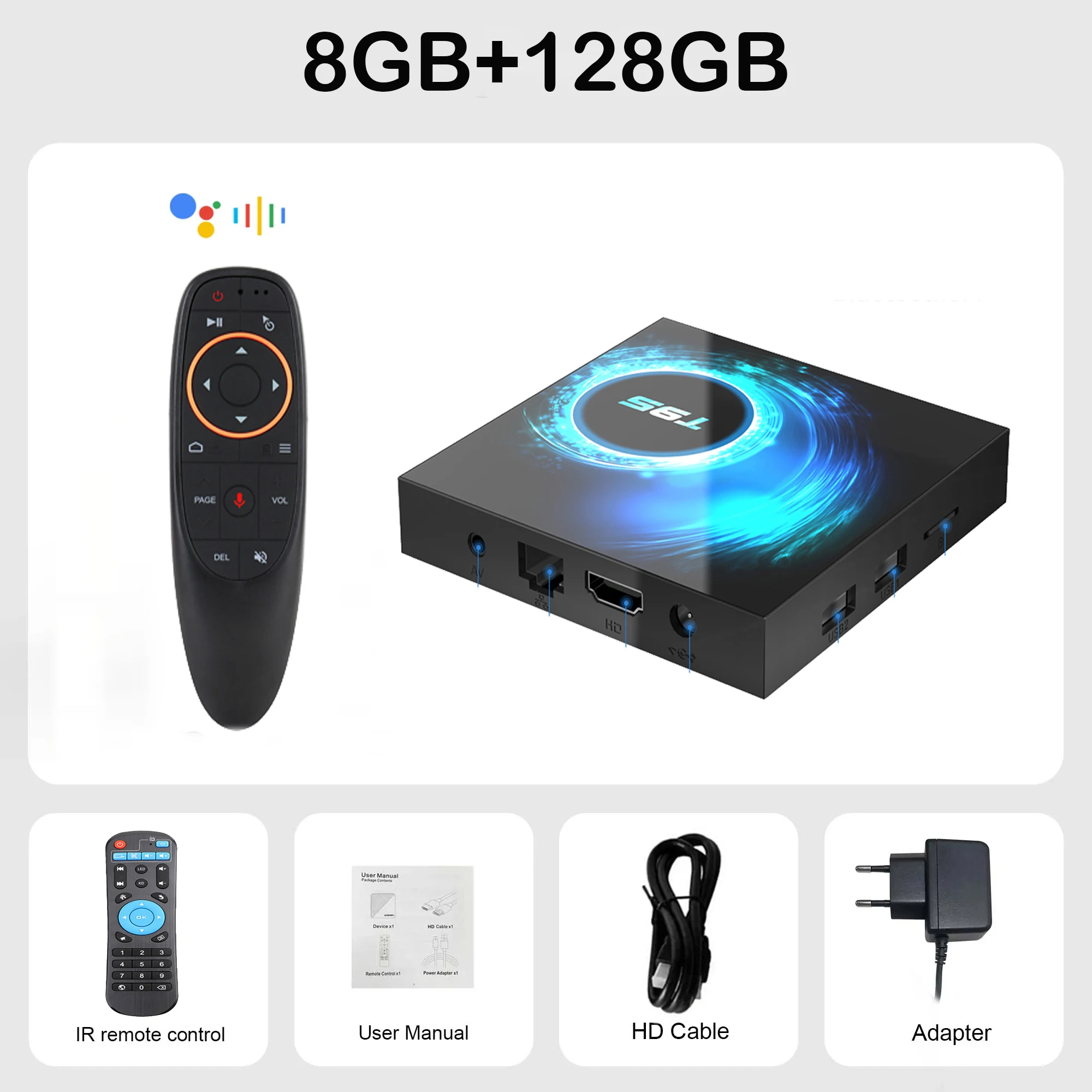 Android16 Smart TV Box T95 8GB 256GB Allwinnerh616Media Player Netflix Google Assistant BT6.0 Wifi 5G 8K Very Fast Set Top Box image 3