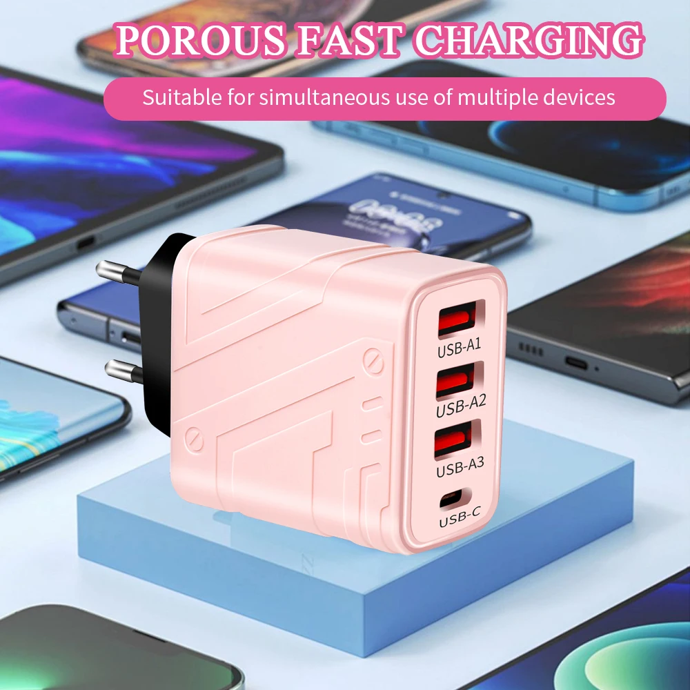 USB C Charger For iPhone Android 5V/2A USB Fast Charger Universal Type C Mobile Phone Charger Power Adapter For iPhone Samsung