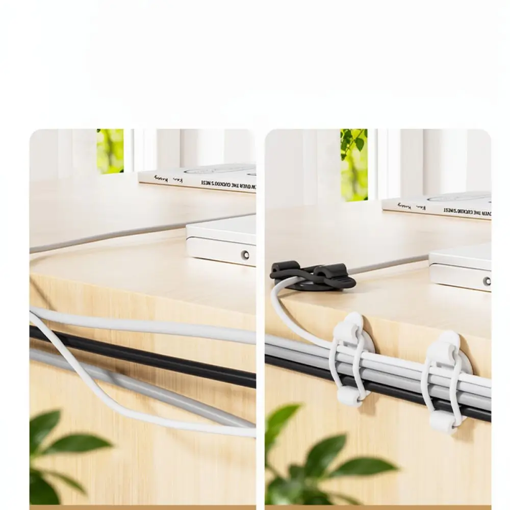 Self Adhesive Cable Management Winder Holder For Appliances Cord Organizer For Kitchen Mixers Coffee Makers Desk Wire Keeper