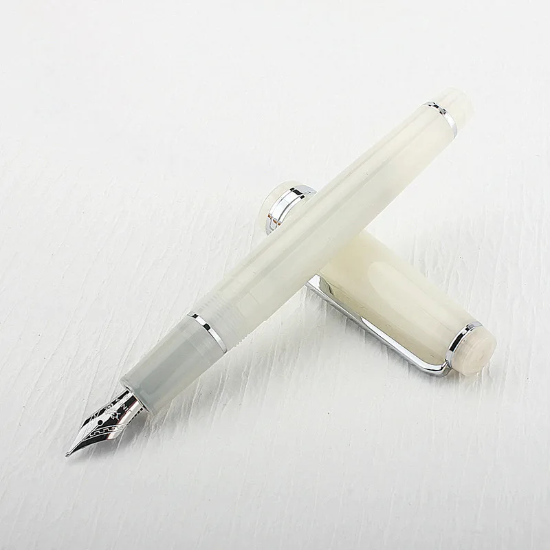 Luxuriöser Jinhao 82 Füllfederhalter, tiefblauer Acryl-Stift, EF F Feder, Business, Büro, Schulbedarf, Schreibtintenstift – Detail 13