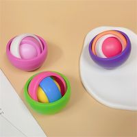 Hand Spinner Gyroscope Kids Toy Sensory Toys 3D Balls Fidget Spinners Flipping Flexibility Spinning Top Boys Girls