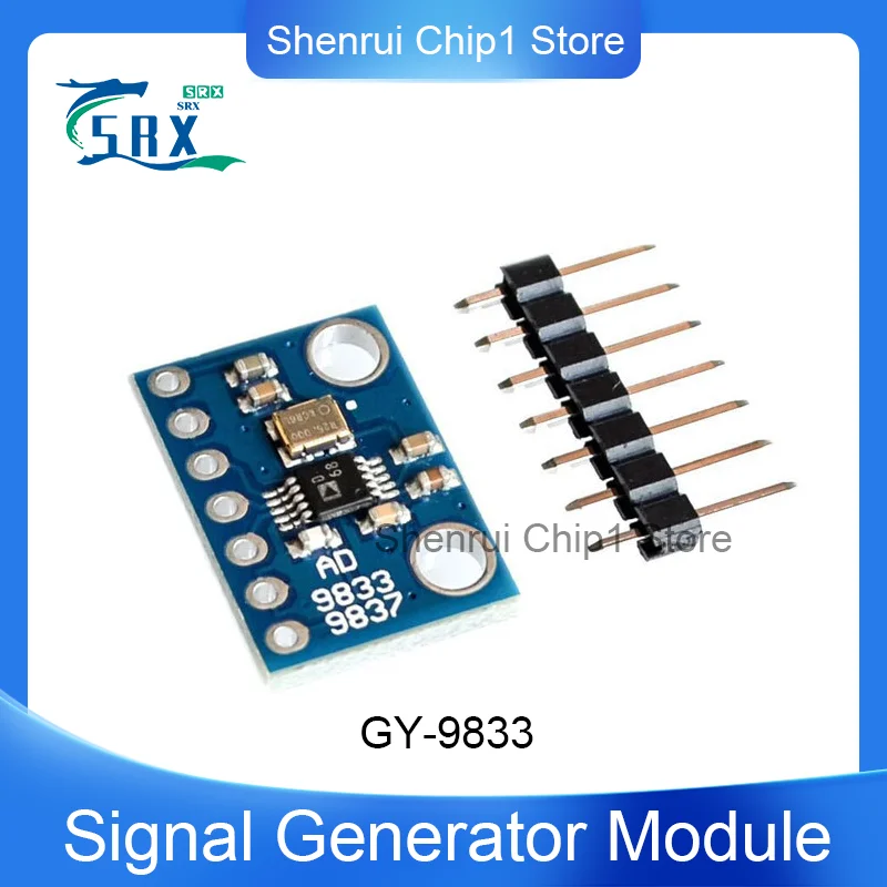 AD9833 Programmable Microprocessors Serial Interface Module Sine Square Wave DDS Signal Generator GY-9833